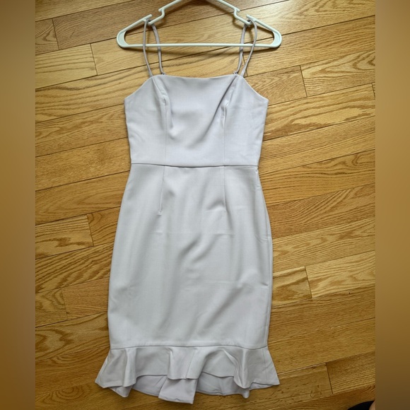 NWT French Connection whisper light ruffle dress - Picture 2 of 6